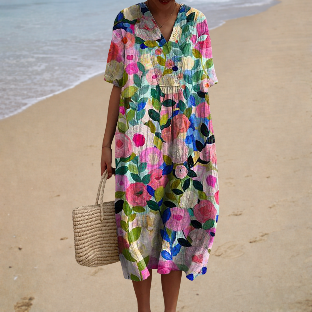 Perrine - Comfortable Summer Dress – view 2