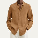 The Glenford Men’s Breathable Shirt with Turn Down Collar – view 3