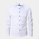 The Torcello Men’s Slim Fit Stretch Long Sleeve Dress Shirt – view 6