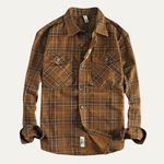 The Timbercrest Ridge Men’s Lightweight Checkered Shirt Jacket – view 8