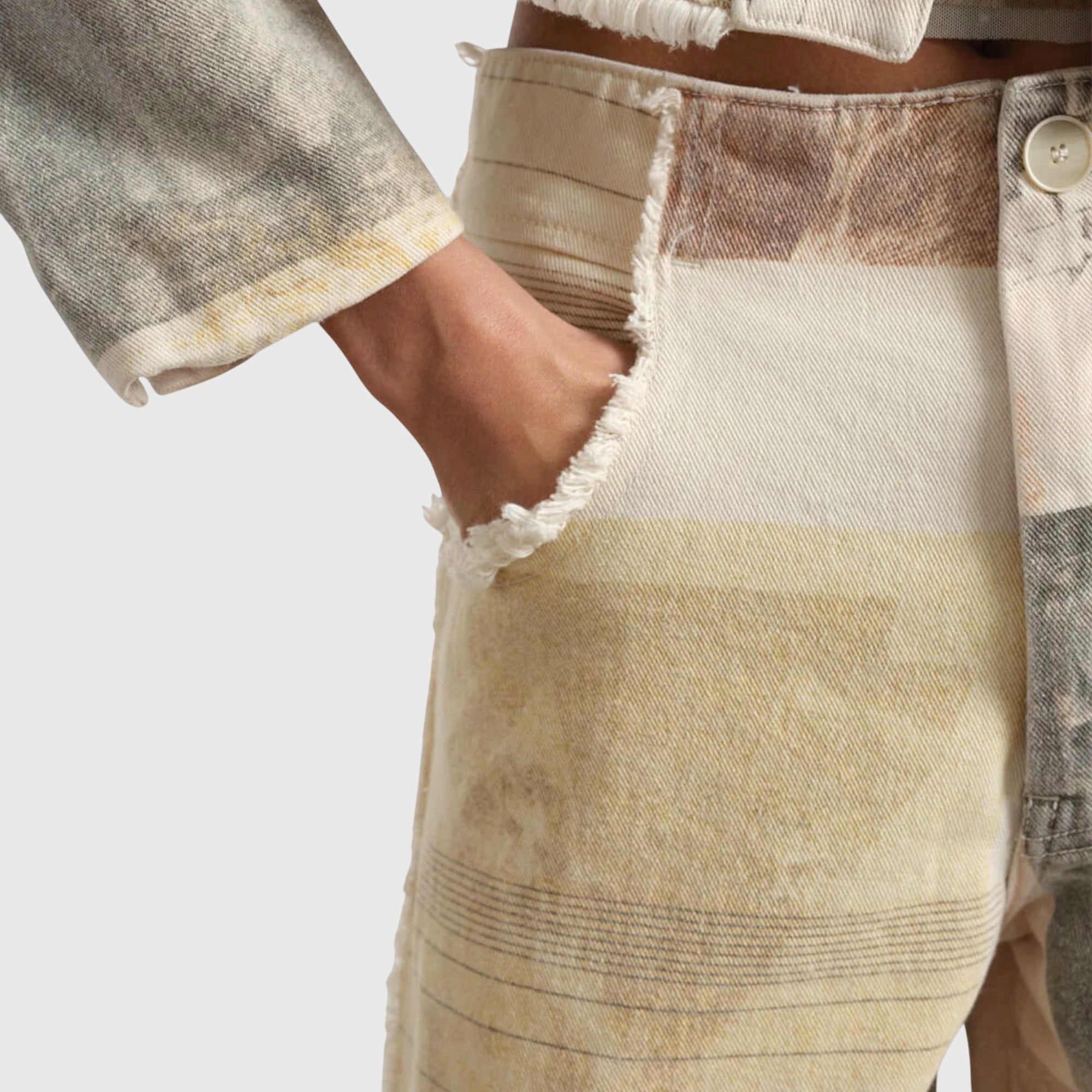 Coline | Relaxed Fit Wide Leg Denim – view 4