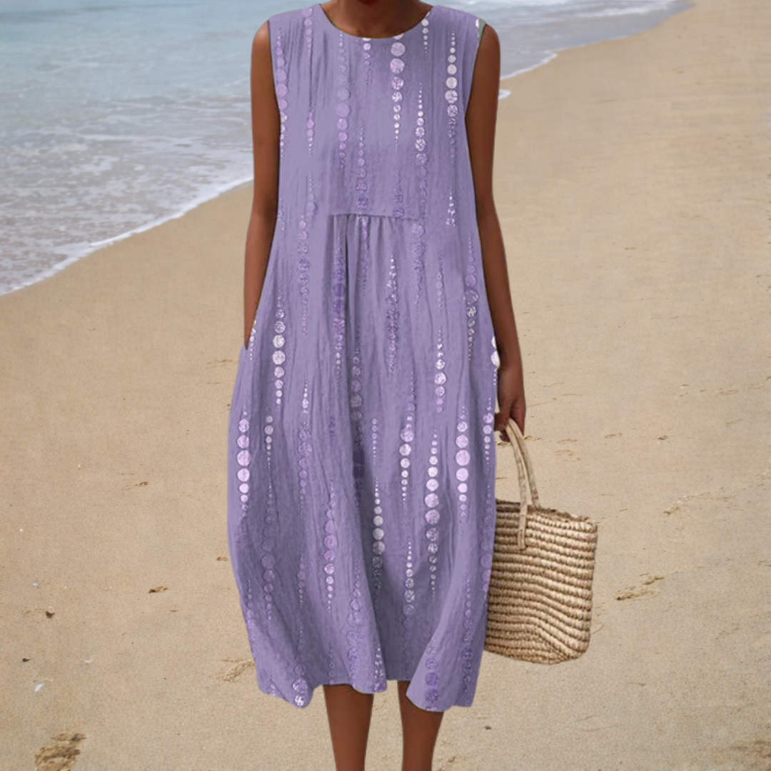 Axel - Comfortable Sleeveless Summer Dress – view 2
