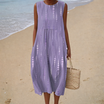 Axel - Comfortable Sleeveless Summer Dress – view 2