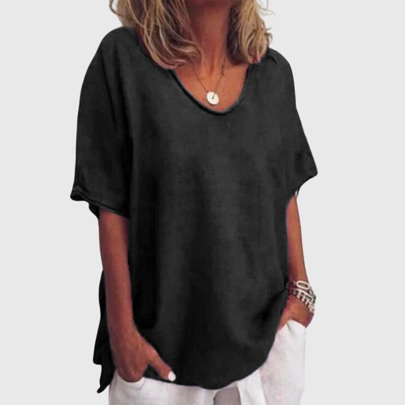 Claire | Chic Relaxed Fit Top – view 2