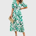 Merlin | Flattering Floral Midi Dress – view 9