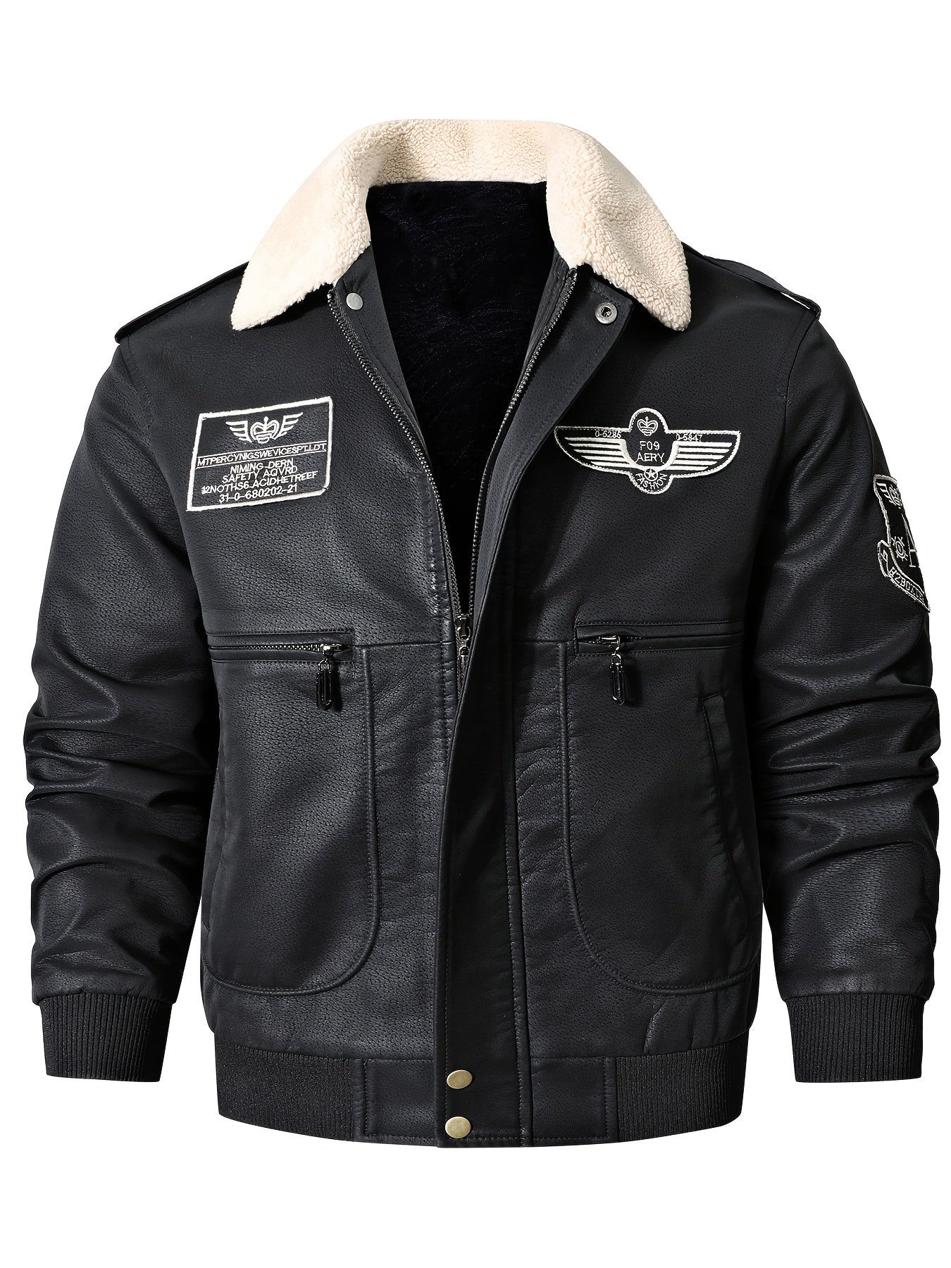 Elias™ | Contemporary Aviator Pilot Jacket – view 2