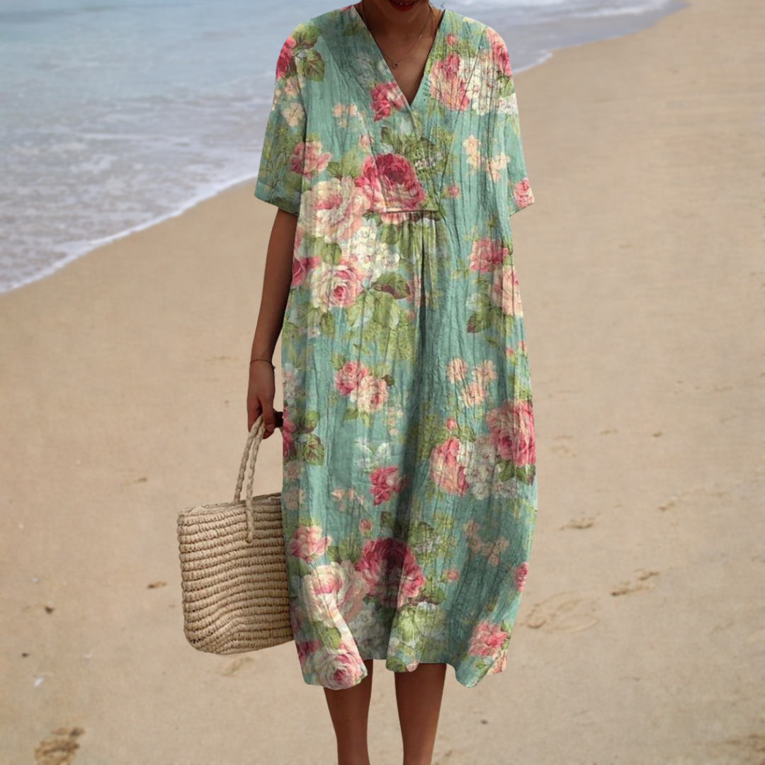 Hélène - Comfortable Summer Dress – view 2