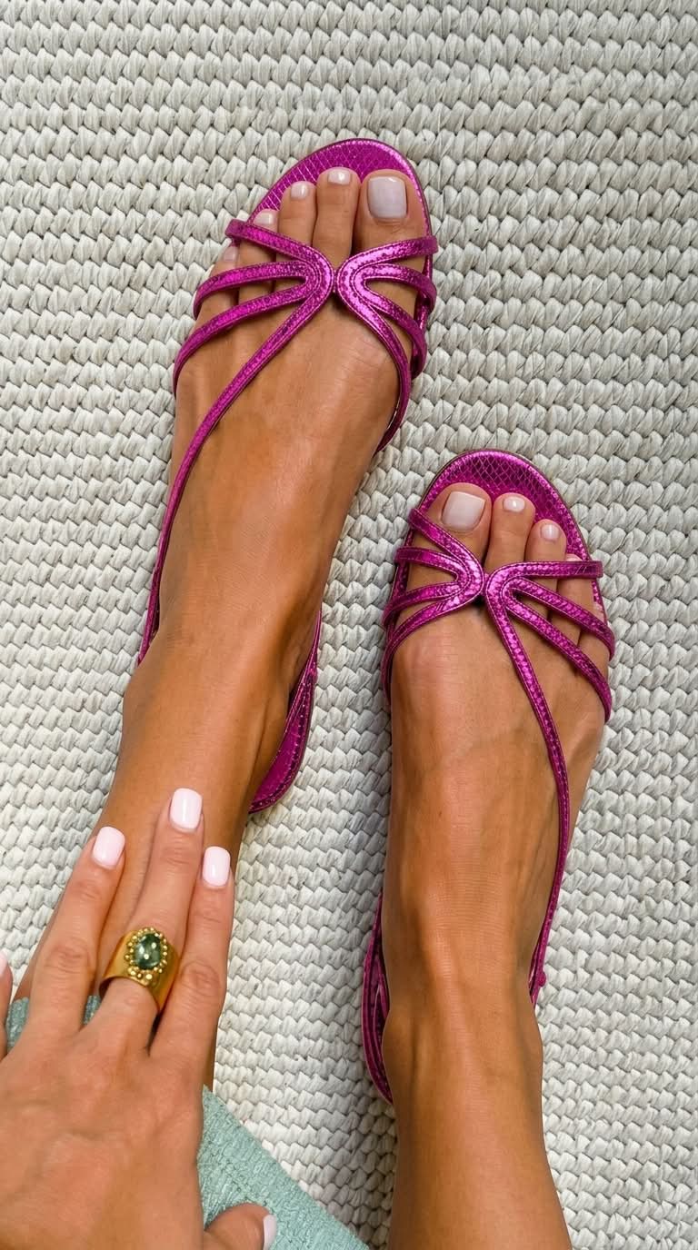 Ginevra | Golden Sandals Summer Elegance – view 5