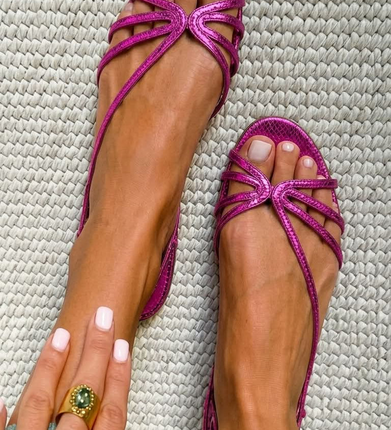 Ginevra | Golden Sandals Summer Elegance – view 5