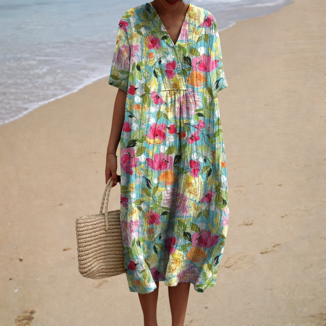 Agathe - Comfortable Summer Dress – view 2