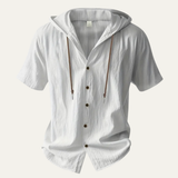 The Glenrock Men’s Hooded Drawstring Casual Top – view 5