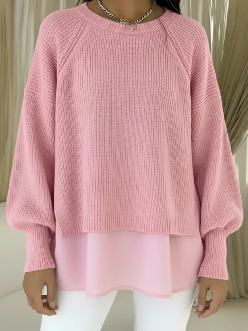 Kestlyn layered-look jumper, fourth colourway | Ellie Dublin