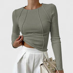 Marion | Cozy Long Sleeve Tee – view 5