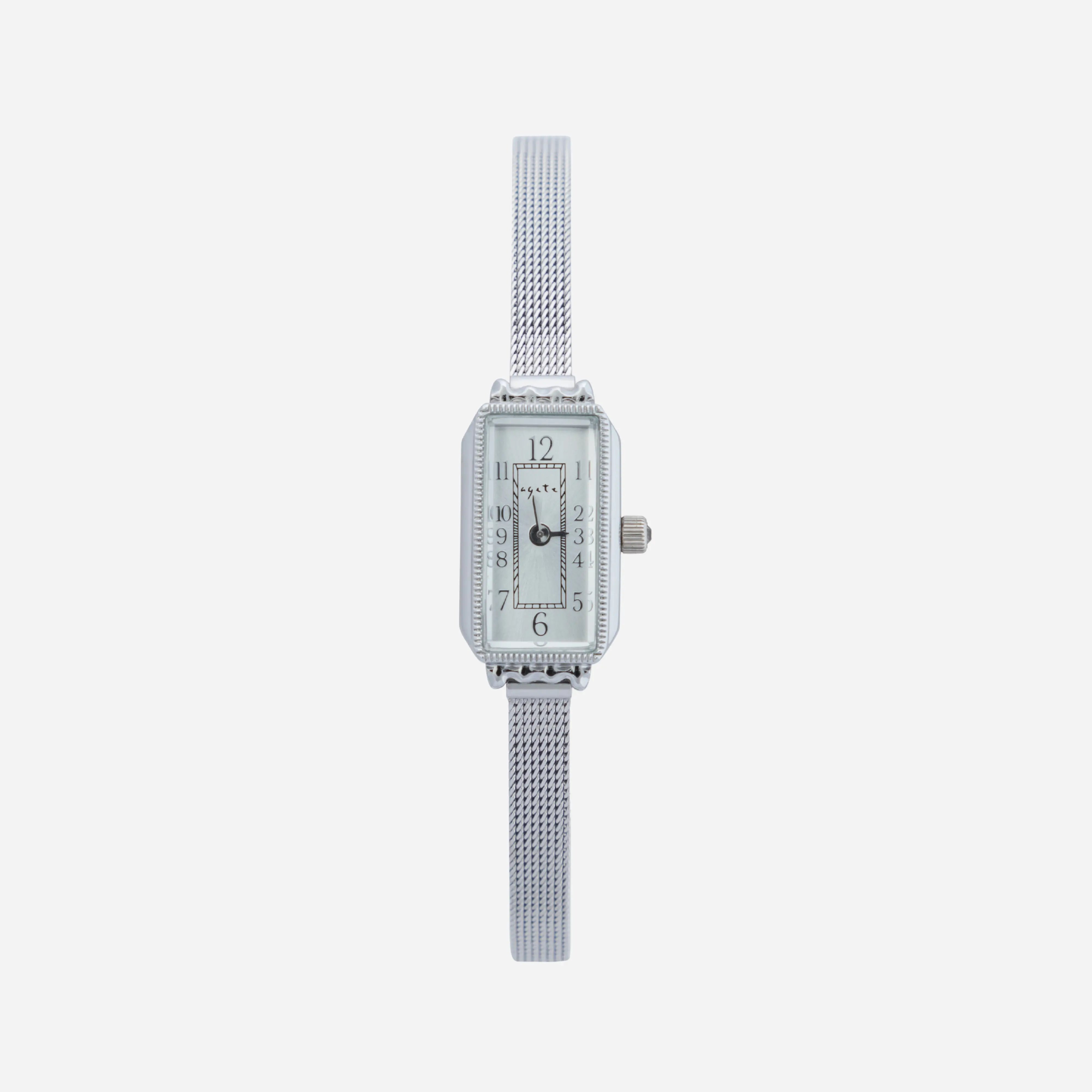 Elena® - Rectangular Dial Gold Watch – view 10