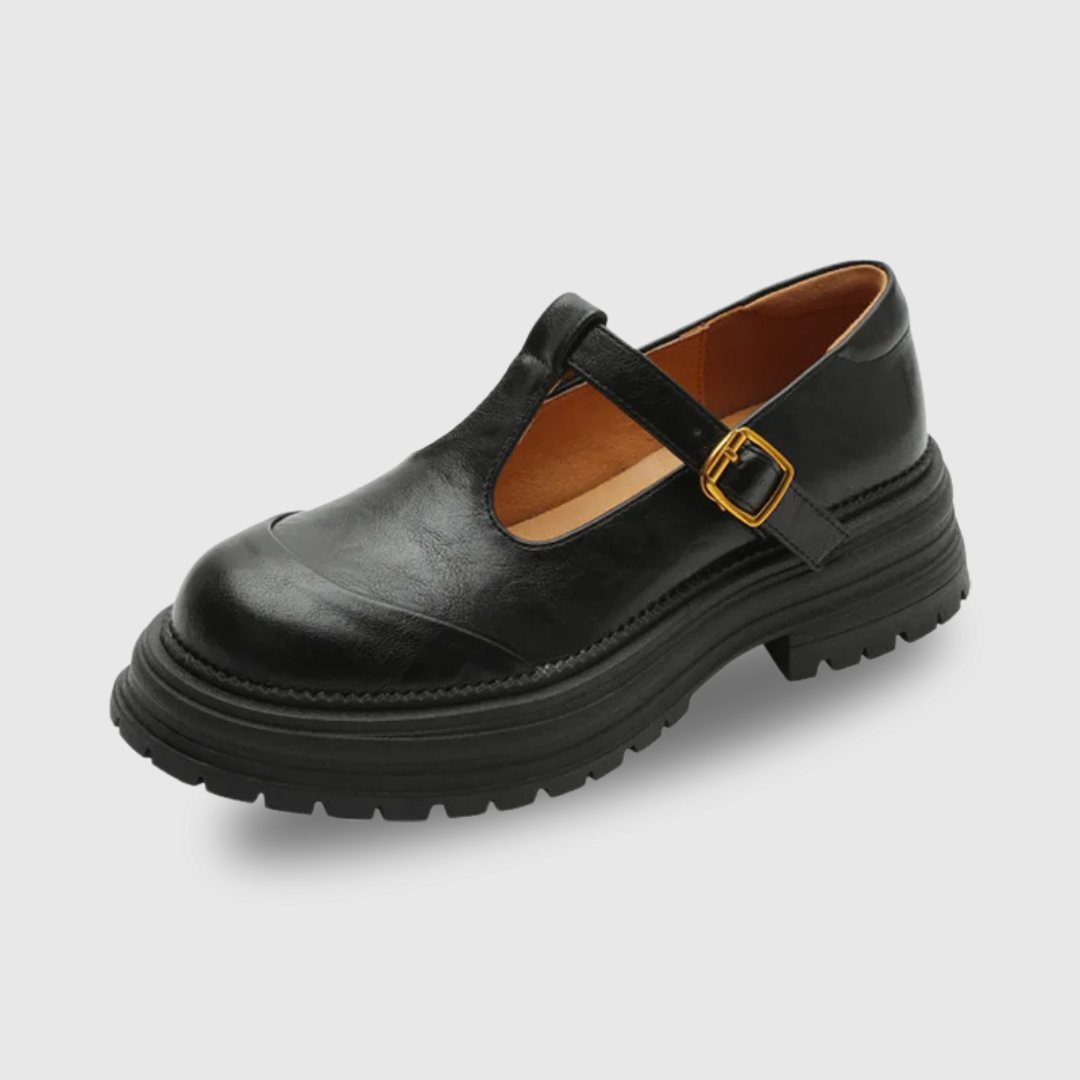 Fleur – Vintage T-Bar Shoes