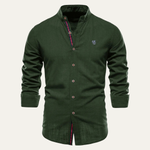 The Pineview Ridge Men’s Slim Fit Stand Collar Casual Shirt – view 5