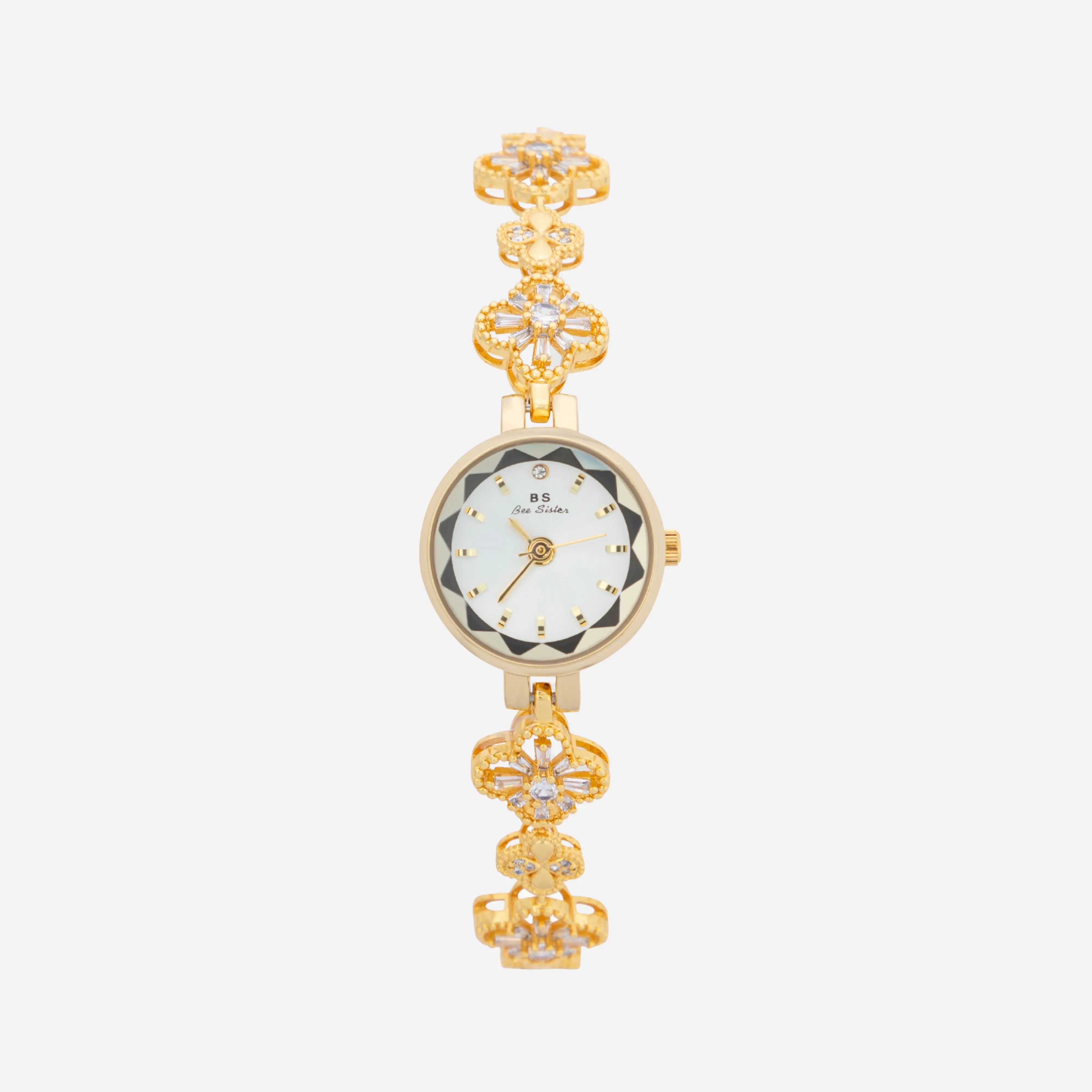 Mia® - Crystal-Embellished Gold Watch