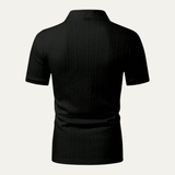 The Ridgebrook Men’s Textured Button Up Casual Polo Shirt – view 5