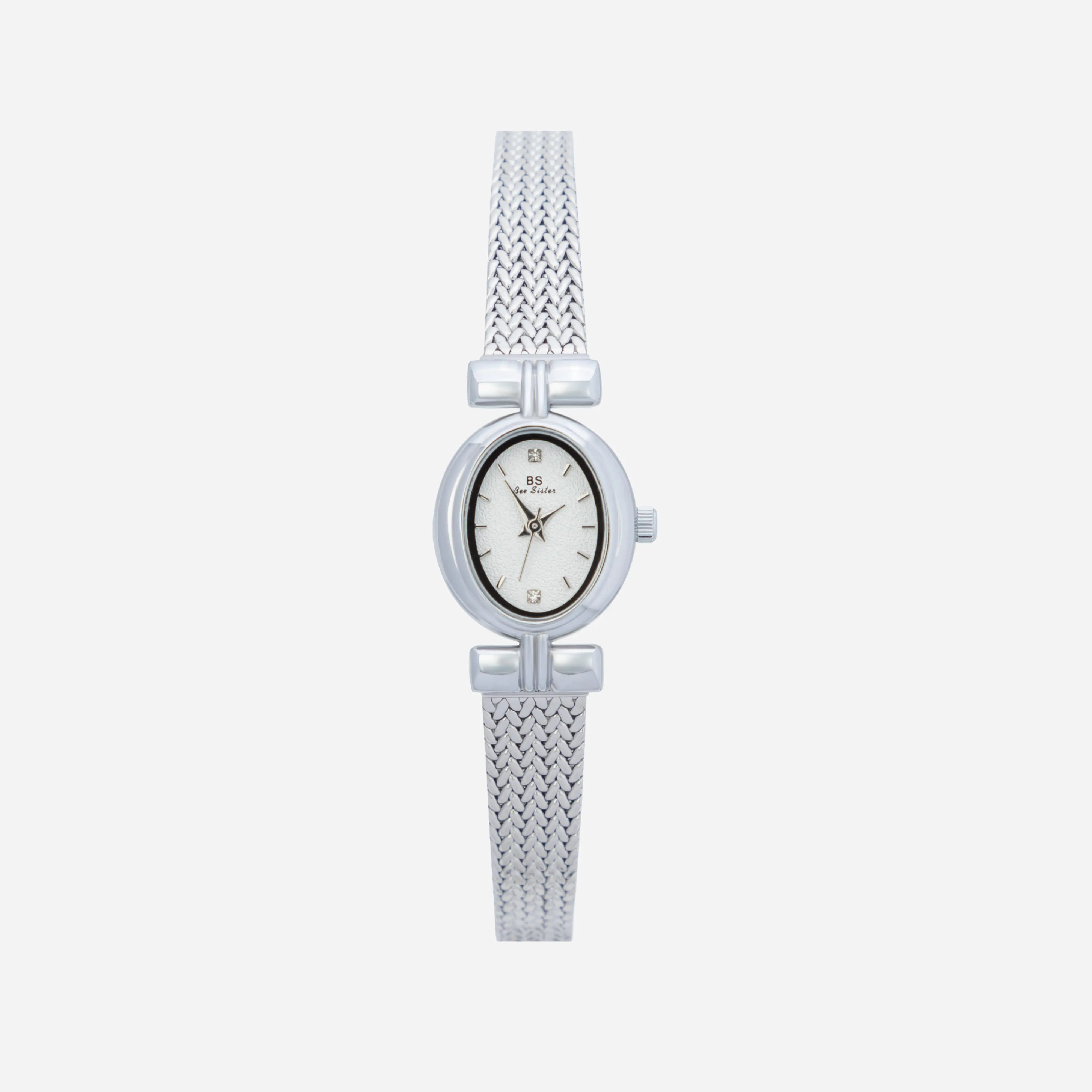 Iva® - Elegant Gold Watch with Woven Bracelet – view 10