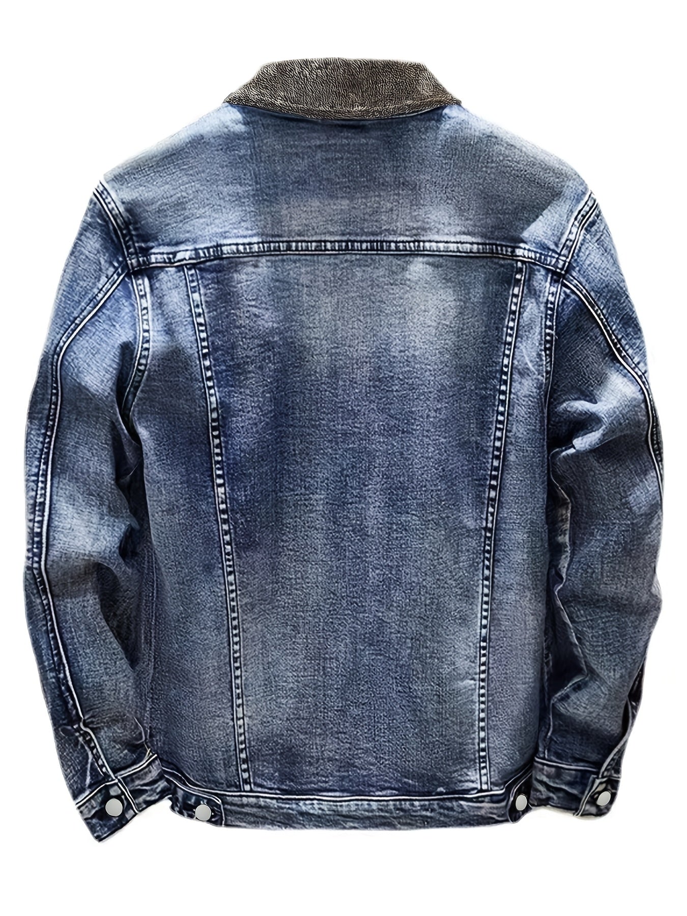 Milan™ | Cozy Winter Denim Jacket – view 6