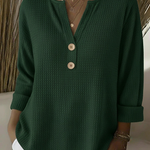 Lucinda henley button top, fifth colourway | Ellie Dublin