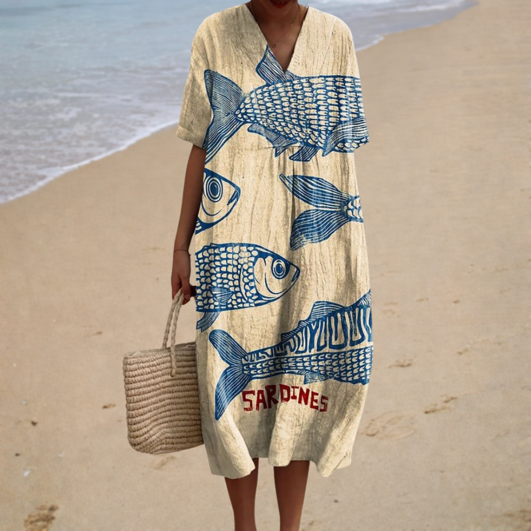 Léonie - Comfortable Summer Dress – view 2