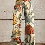 Solène | Gentle Wild Print Trousers