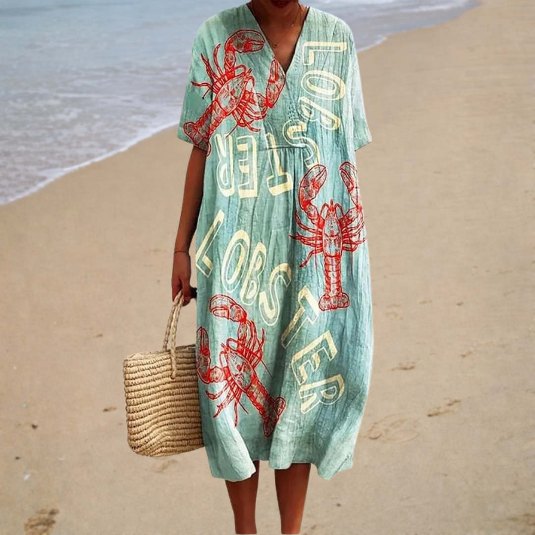 Inès - Comfortable Summer Dress – view 2