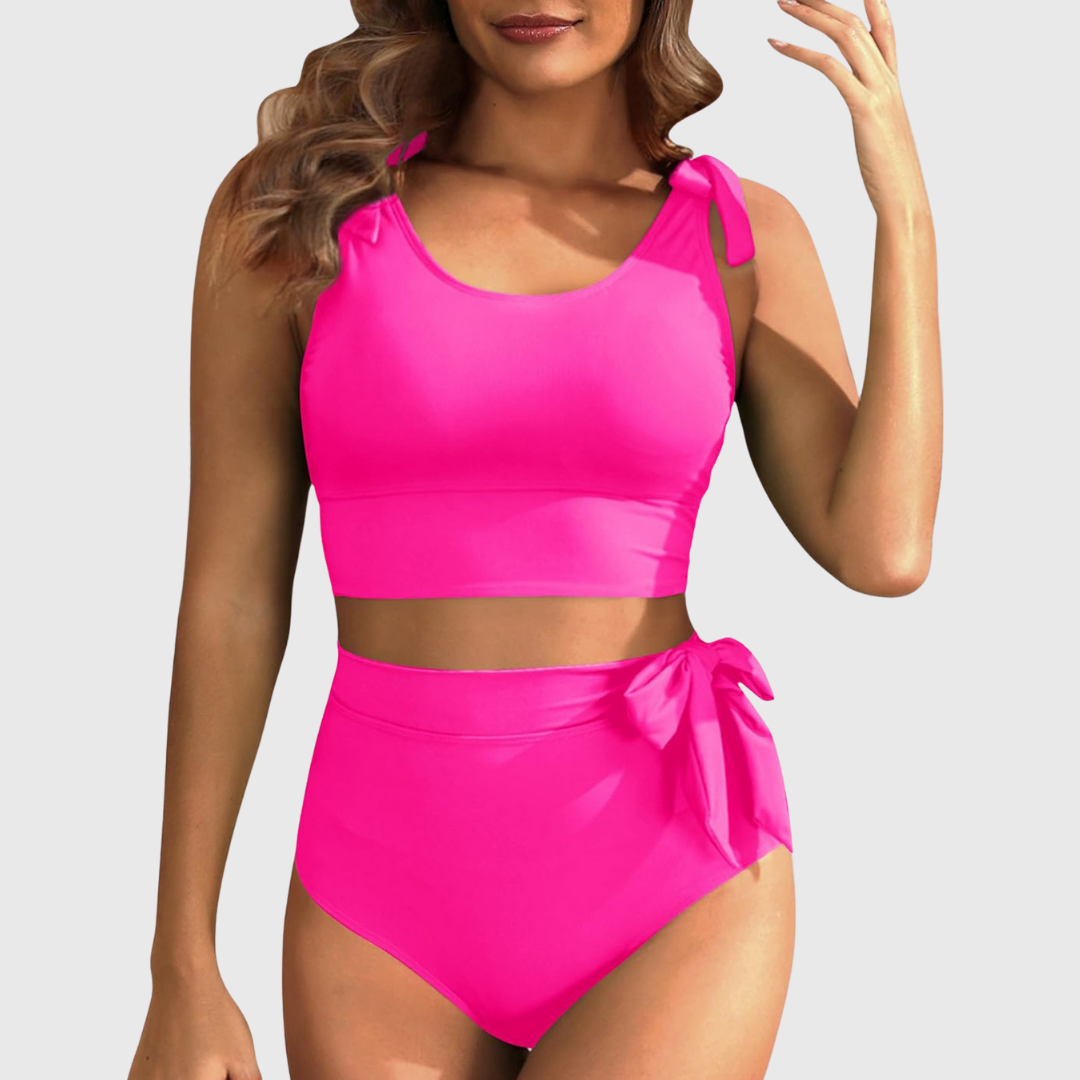 Auriane | High-Waisted Two-Piece Swimwear Set – view 3