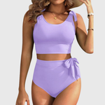Auriane | High-Waisted Two-Piece Swimwear Set – view 4