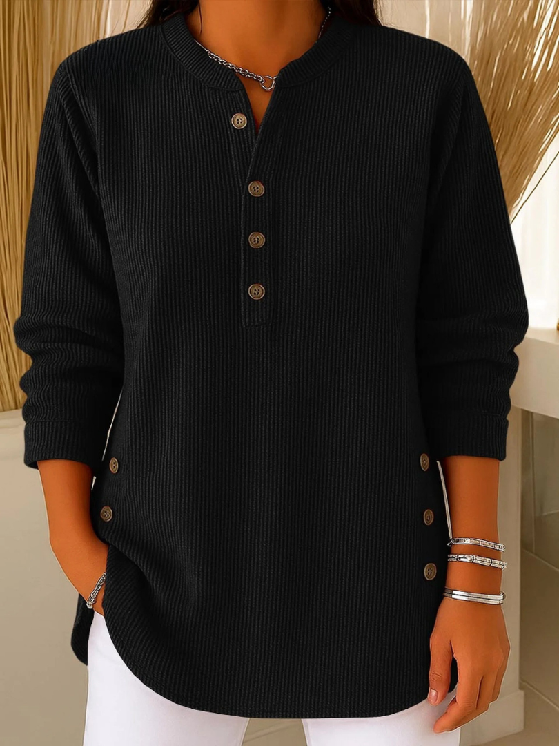 Neva button henley tunic, sixth colourway | Ellie Dublin