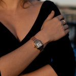 Petra® - Elegant Gold Watch Featuring Roman Numerals – view 2