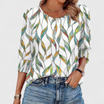 Nina | Clara Chic Smocked Blouse – view 6