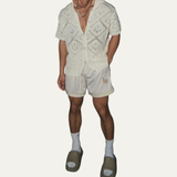 The Briarstone Men’s Vintage Hollow Out Knit Summer Top – view 6