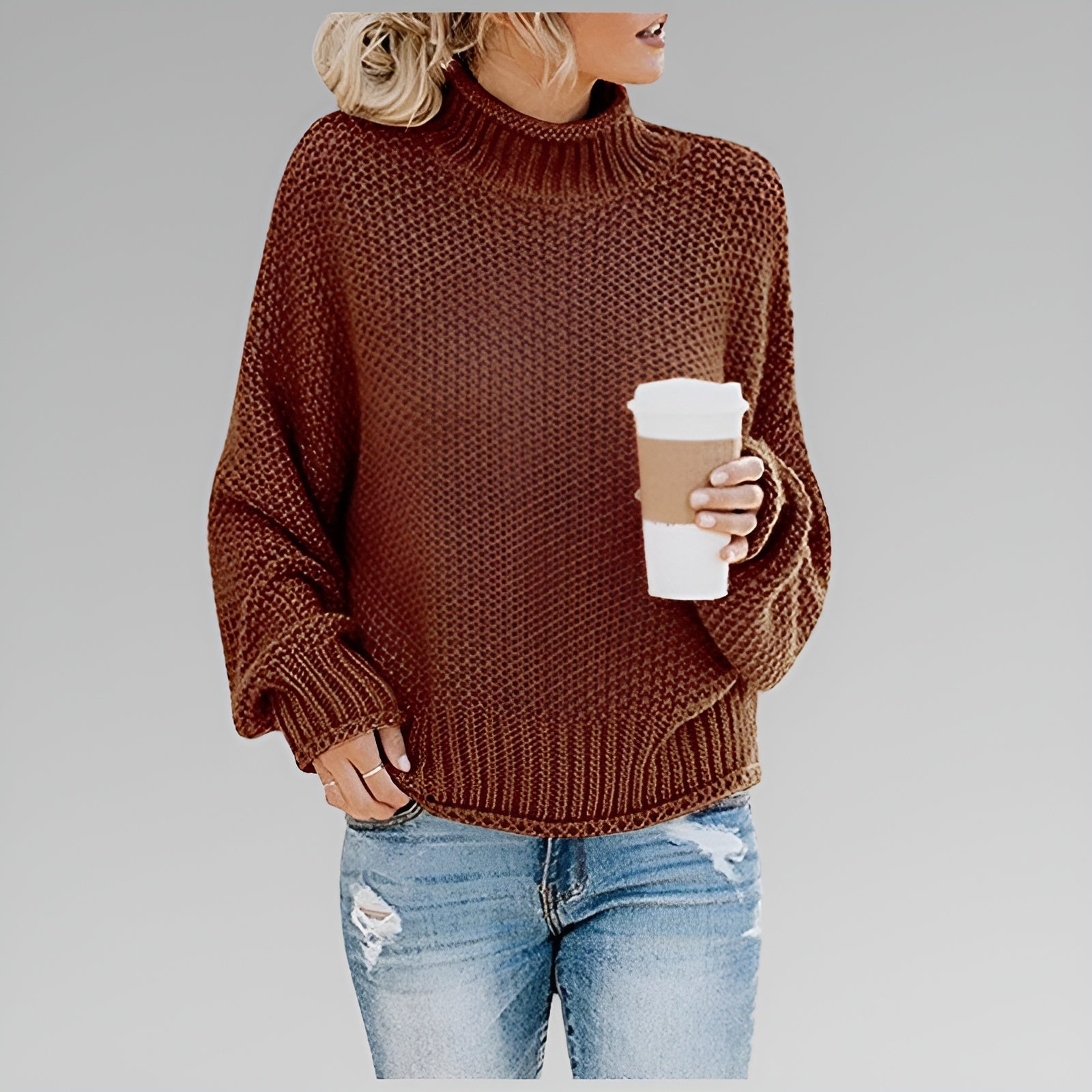 Anne | Timeless and Cozy Knit Sweater – view 7