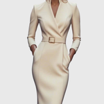 Camille | The Belted Power Maxi Dress – view 8