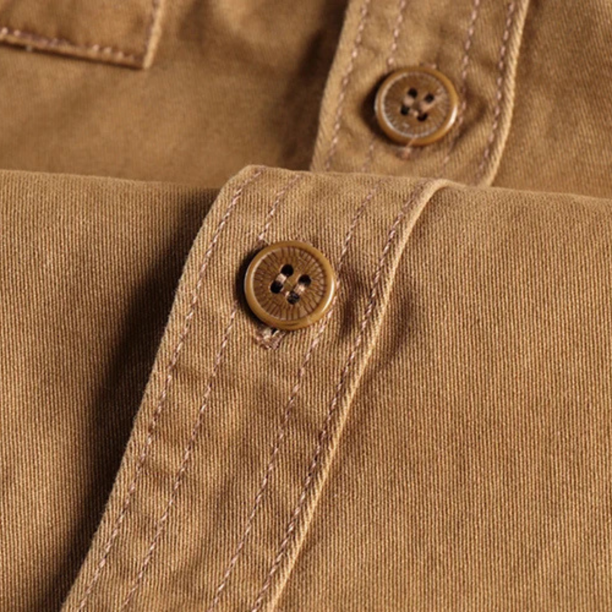 The Hartwell Men's Safari Style Button-Up Casual Shirt – view 6