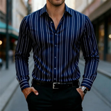 The Harwood Men’s Multicolour Vertical Stripe Casual Shirt – view 5