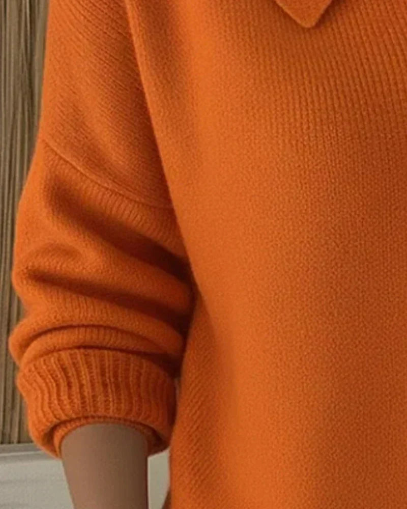 Vespera button collar cardigan, sixth view | Ellie Dublin