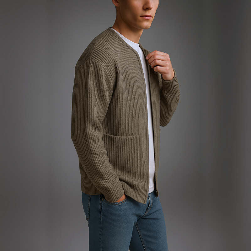Calvin | Zip-Up Sleeveless Jacket – view 3