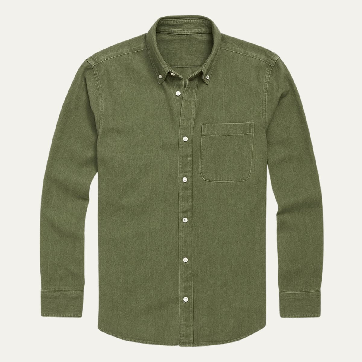 The Boston Casual Denim Shirt for Men – view 11