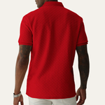 The Oakridge Hill Men’s Classic Textured Summer Polo Shirt – view 6