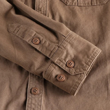 The Hillston Men’s Vintage Washed Utility Casual Shirt Jacket – view 6
