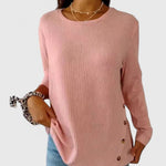 Manon | Stylish Crew Neck Blouse – view 7