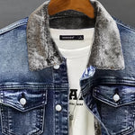 Milan™ | Cozy Winter Denim Jacket – view 9