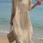 Clémence - Casual dress for women with embroidery. – view 4