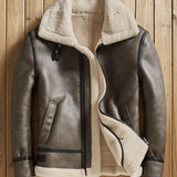 Joe | Cozy Biker Jacket for Chilly Autumn and Winter Days – view 8