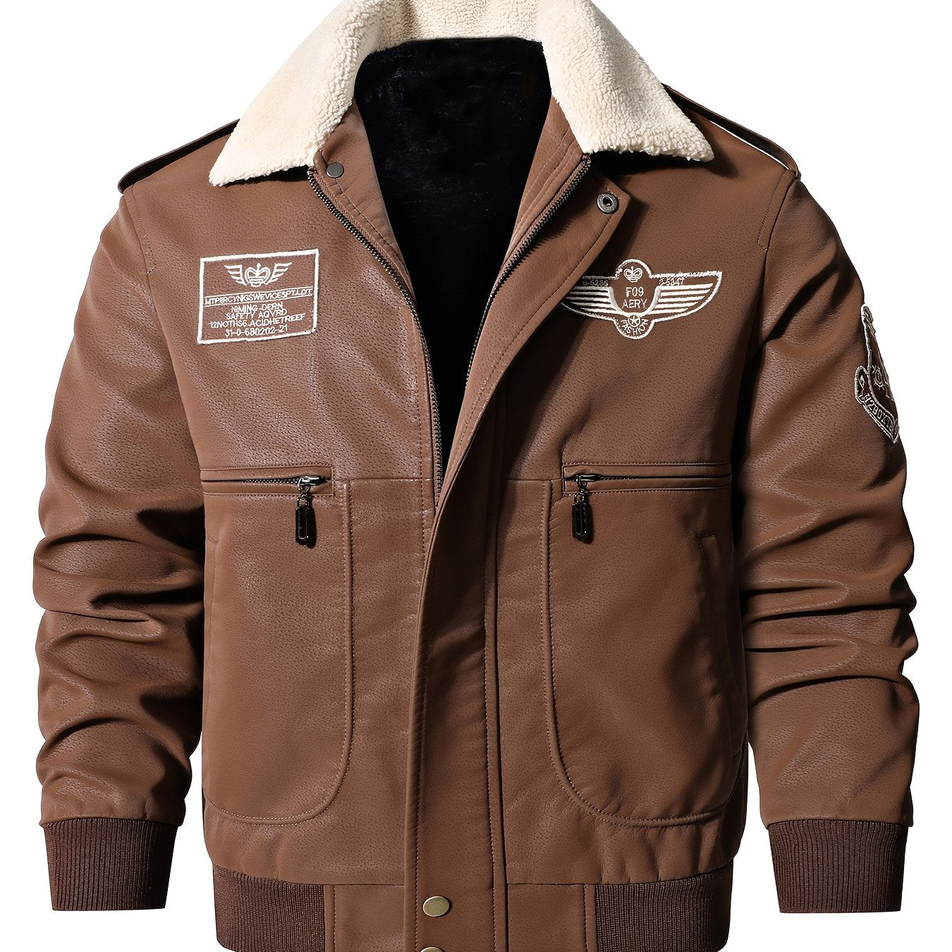 Elias™ | Contemporary Aviator Pilot Jacket – view 12