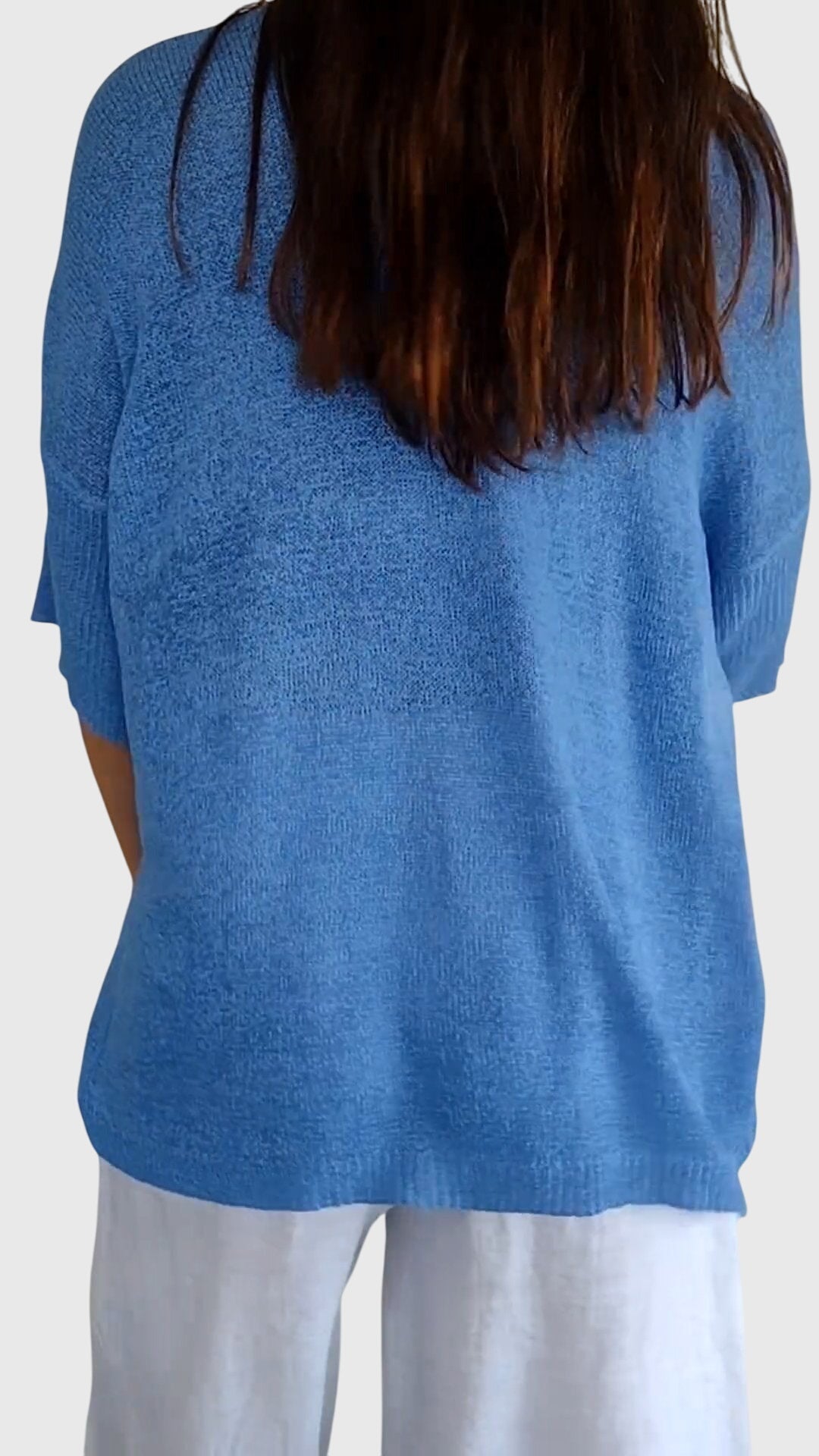 Caroline | Stylish V-Neck Blouse – view 10