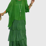Patricia | Elegant Long and Flowing Dress – view 9